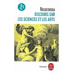 "Discours sur les sciences et les arts" Rousseau/ Très bon état/ 2019/ Livre poche