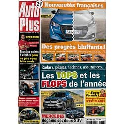 AUTO PLUS n°1633 20/12/2019  Nouveautés françaises/ Tops & flops de l'année/ Achat occasion: la check-list/ Mercedes GLB & GLA