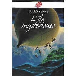 "L'île mystérieuse" Jules Verne/ Bon état/ Livre poche jeunesse