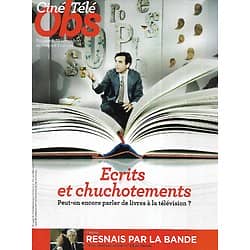 TELE OBS n°2499 27/09/2012  Peut-on encore parler de livres à la télévision?/ Sabine Azéma & Resnais/ Arnaud Montebourg/ Sandrine Bonnaire