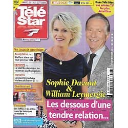 TELE STAR n°2396 03/09/2022  Sophie Davant & William Leymergie/ Kendji Girac/ Margot Robbie/ "Danse avec les stars"/ Augustin Trapenard