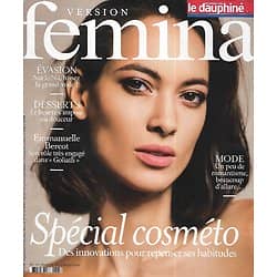 VERSION FEMINA n°1039 28/02/2022  Spécial Cosméto/ Emmanuelle Bercot/ Covid long/ Evasion: sur le Nil/ Desserts au beurre