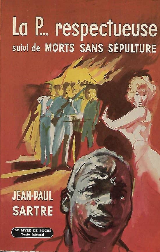 "La P...respectueuse" suivi de "Morts sans sépulture" Jean-Paul Sartre/ 1971/ Livre poche bien conservé