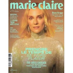 MARIE CLAIRE n°832 janvier 2022  Diane Kruger/ Prendre le temps de se faire plaisir/ Grand froid avec style/ Folie tarot/ Afghanes, la vie malgré tout