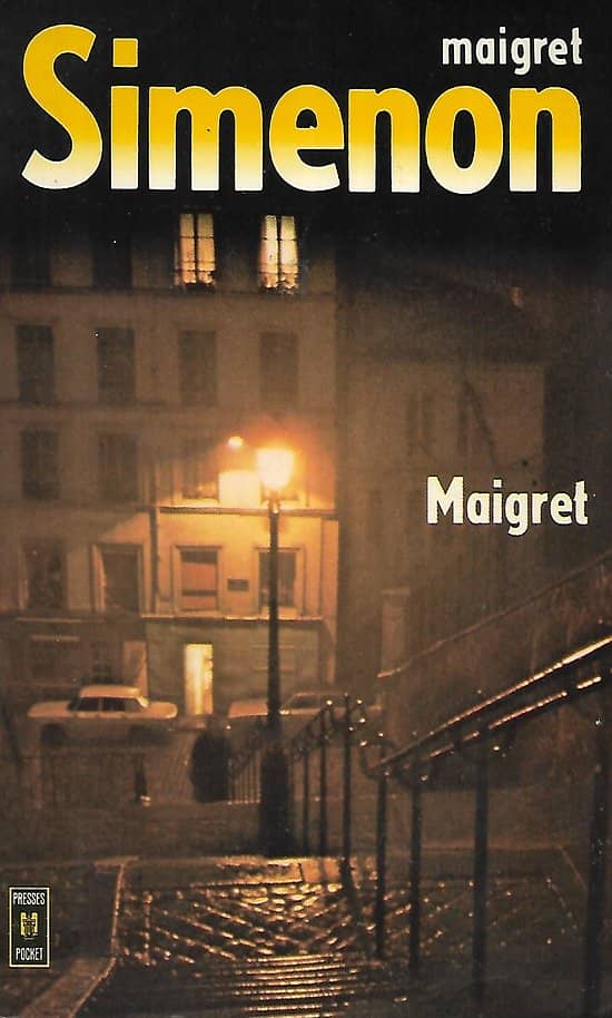 "Maigret" Georges Simenon/ Etat d'usage-correct/ 1976/ Livre poche 