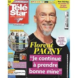 TELE STAR n°2398 17/09/2022  Florent Pagny/ "Les combattantes"/ The Jacksons/ Michael J.Fox/ Niels Arestrup/ Alexandra Lamy