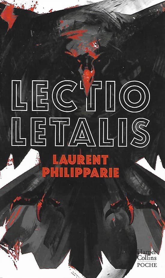 "Lectio Letalis" Laurent Philipparie/ Très bon état/ 2020/ Livre poche