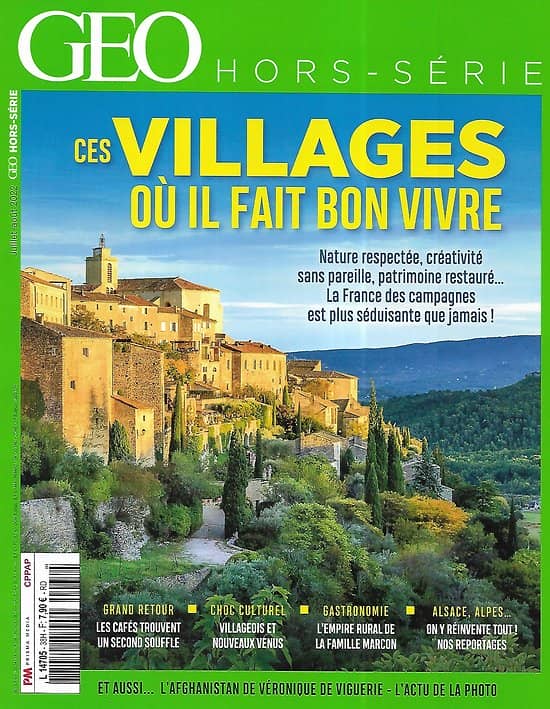 GEO n°38H juillet-août 2022  Ces villages où il fait bon vivre: La France des campagnes séduit