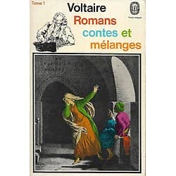 "Romans, contes et mélanges, Tome I" Voltaire/ Bon état/ 1974/ Livre poche