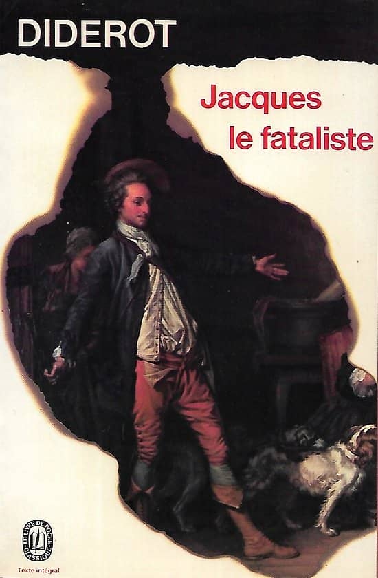 "Jacques le fataliste et son maître" Diderot/ 1972/ Très bon état/ Livre poche 