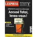 L'EXPRESS n°3721 27/10/2022  L'accusé Total/ Eric Dupond-Moretti/ Yuval Noah Harari/ Jean-Yves Le Drian/ Dyson/ Champollion/ Nazis français