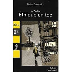 "Le Poulpe: Ethique en toc" Didier Daeninckx/ Très bon état/ 2006/ Livre broché