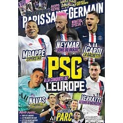 CHAMPION N°9H Hors-série 2020  Paris Saint-Germain: le PSG à la conquête de l'Europe