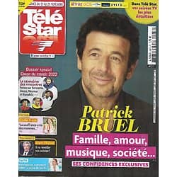 TELE STAR n°2407 19/11/2022  Patrick Bruel, confidences exclusives/ Football: Coupe du monde/ Elodie Frégé/ Alain Chabat/ Laura Smet