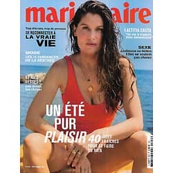 MARIE CLAIRE n°840 septembre 2022  Laëtitia Casta, onde sensuelle/ Un été pur plaisir/ Benoît Magimel/ Se reconnecter à la vraie vie