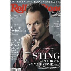 ROLLING STONE n°121 Janvier-Février 2020  Sting, rock & activisme/ Affaire Weinstein/ 1970, l'année des changements/ Les essentiels de 2020