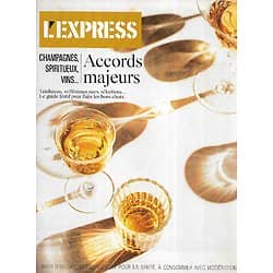 L'EXPRESS n°3726 S 17/11/2022   Champagne, spiritueux, vins: Accords majeurs