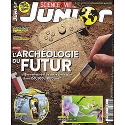 SCIENCE & VIE JUNIOR n°385 octobre 2021  L'archéologie du futur/ Animaux, rois du bluff/ Taxi-drone/ Vénus, cap sur l'enfer