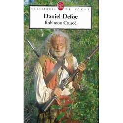 "Robinson Crusoé" Daniel Defoe/ Très bon état/ 2003/ Livre poche 