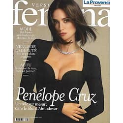 VERSION FEMINA n°1026 29/11/2021  Penélope Cruz/ Allocutions de femmes/ Vénus de la beauté/ Envie de bijoux/ Les patients-experts/ Ados et poésie