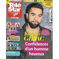 TELE STAR n°2414 07/01/2023  Kendji Girac: confidences/ Cécile de France/ Valérie Benguigui/ Elles ont quitté la télé/ Shemar Moore/ "Affaire conclue"