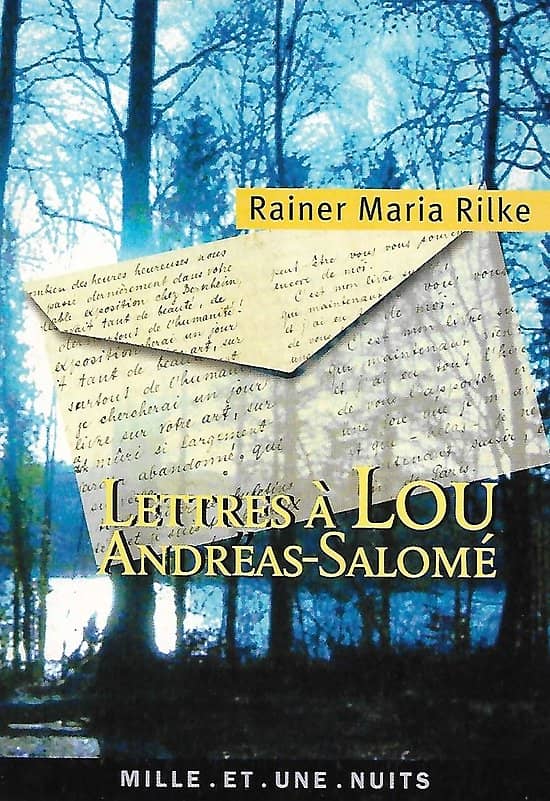 "Lettres à Lou Andreas-Salomé" Rainer Maria Rilke/ Bon état/ 2006/ Petit livre poche