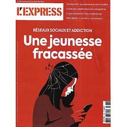 L'EXPRESS n°3733 19/01/2023  Réseaux sociaux et addiction: la jeunesse fracassée/ Dossier cryptos/ Désamour Paris-Berlin/ Métiers en tension/ Loi immigration
