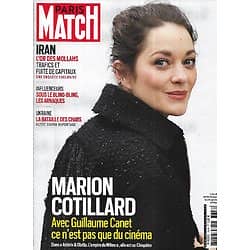 PARIS MATCH n°3848 02/02/2023  Marion Cotillard/ Iran: l'or des mollahs/ Ukraine: la bataille des chars/ Haute couture: les virtuoses/ Uderzo & Goscinny, amitié gauloise