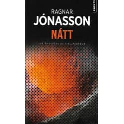 "Nátt" Ragnar Jonasson/ Très bon état/ 2019/ Livre poche   