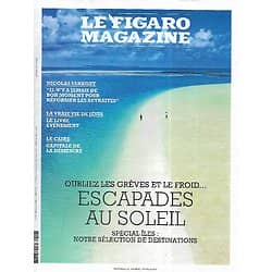 LE FIGARO MAGAZINE n°24402 03/02/2023  Escapades au soleil: spécial îles (+ zoom sur Les Seychelles)/ Nicolas Sarkozy/ La vie de Jésus/ Le Caire, la démesure