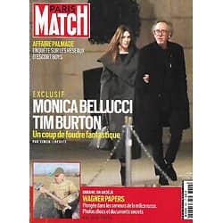 PARIS MATCH n°3851 23/02/2023  Exclusif: Monica Bellucci & Tim Burton/ Ukraine, un an déjà/ Wagner papers/ Affaire Palmade/ Steven Spielberg/ Raquel Welch