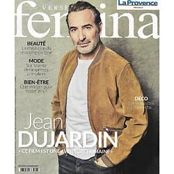 VERSION FEMINA n°1093 13/03/2023 Jean Dujardin/ Mode: imprimés animaliers/ Cuisine: le cabillaud/ Déco: Les sites où chiner/ beauté en ligne