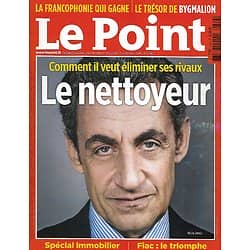 LE POINT n°2249 15/10/2015  Sarkozy, le nettoyeur/ Affaire Bygmalion/ Spécial immobilier/ Les Badinter/ Kurdes de Turquie/ Marché des pompes funèbres