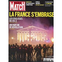 PARIS MATCH n°3855 23/03/2023  Retraites: la France s'embrase/ Charles III/ J.K. Rowling/ Ophélie Meunier/ Guerre en Ukraine/ Julia de Nunez-Bardot