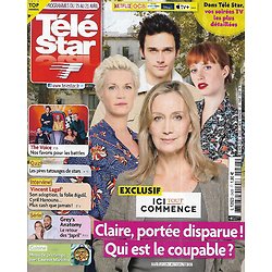 TELE STAR n°2428 15/04/2023  Exclusif: "Ici tout commence"/ Vincent Lagaf'/ "Grey's Anatomy"/ "The Voice"/ Jeff Goldblum/ Menu de Laurent Mariotte