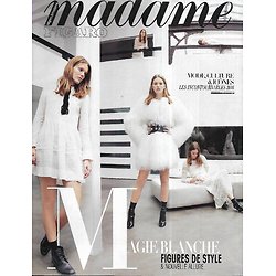 MADAME FIGARO n°22204 30/12/2015  Mode: Magie blanche/ Les incontournables 2016/ Virginie Efira/ Kate Hudson/ Spécial bijoux/ La L.A. touch