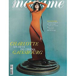 MADAME FIGARO n°24468 (n°2017) 21/04/2023  Charlotte Gainsbourg, un rêve de cinéma/ Femmes de terrain/ Marc Jacobs/ Mode d'été/ Marjane Satrapi & Yaël Braun-Pivet