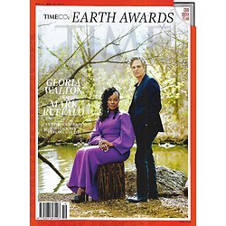 TIME VOL.201 17&18 08/05/2023  Time CO² Earth Awards: Gloria Walton & Mark Ruffalo/ Ukraine arms race/ Imra Khan's comeback/ A burn-out case