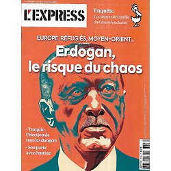 L'EXPRESS n°3748 04/05/2023  Erdogan, le risque du chaos/ Les secrets du Canard Enchaîné/ Couronnement de Charles III/ Mode homme
