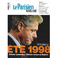 LE PARISIEN WEEK-END 11/08/2023  Eté 1998: Affaire Lewinsky: Clinton avoue sa liaison/ Le ciel étoilé des Cévennes/ Fifou, l'oeil du rap/ Cabanes de rêve