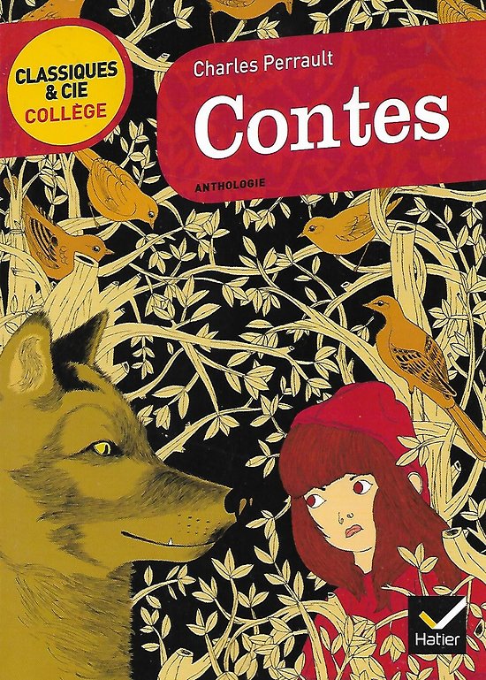 "Contes" Charles Perrault/ Très bon état/ Hatier/ 2015/ Livre poche 