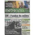 METRO NEWS n°2704 19/11/2014  Justice: l'OM/ Johnny Hallyday/ Valérie Trierweiler/ Equipe de France