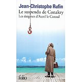 "Le suspendu de Conakry" Jean-Christophe Rufin/ Très bon état/ 2019/ Livre poche