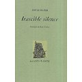 "Irascible silence" Fouad El-Etr/ Très bon état/ 2011/ Livre broché