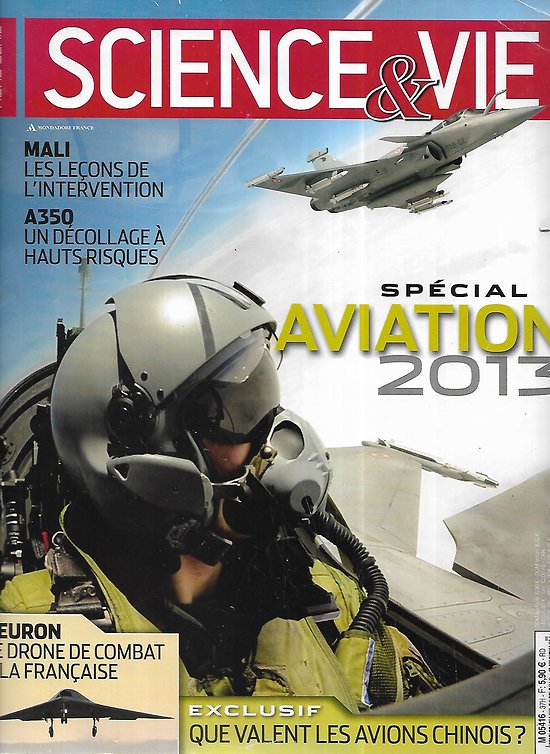 SCIENCE&VIE n°37H  Spécial Aviation: transport aérien, avions militaires, conquête technologie + 50è édition du Bourget
