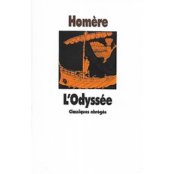 "L'Odyssée" Homère/ Classiques abrégés/ Bon état/ 2015/ Livre broché