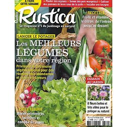 RUSTICA n°2719 04/02/2022  Les meilleurs légumes dans votre région/ Recettes: le citron/ Fleurs utiles au potager