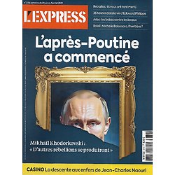 L'EXPRESS n°3756 29/06/2023  L'après-Poutine a commencé/ Le déficit du système des retraites/ Climat: transition énergétique/ Casino: la chute de Naouri/ Arles, double visage