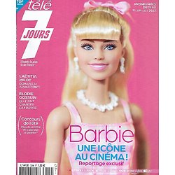 TELE 7 JOURS n°3294 15/07/2023  Barbie, une icône au cinéma/ Laëtitia Milot/ Shy'm/ Elodie Gossuin/ Olivier Minne/ Mireille Mathieu