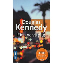 "Rien ne va plus" Douglas Kennedy/ Bon état/ 2019/ Livre poche 